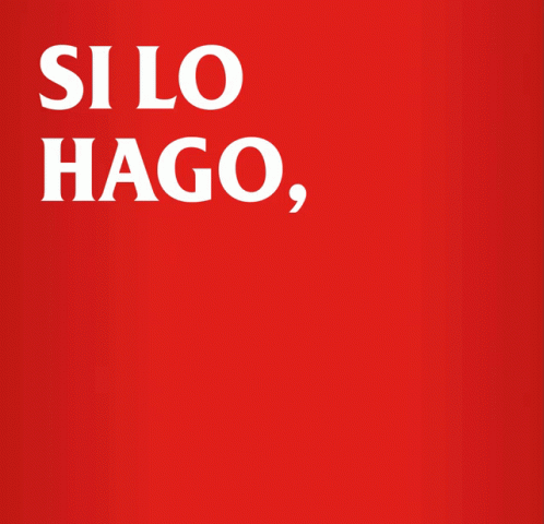 a picture with the words sulo hago, in front of a blue background