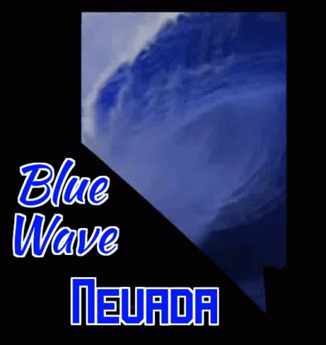 a red background with the title blue wave nerud written across it