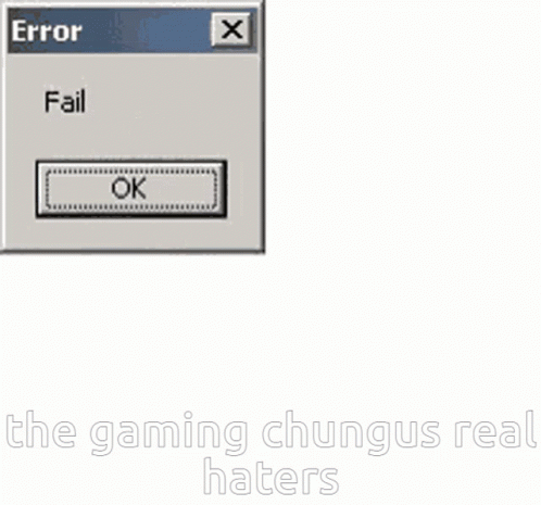 the computer screen shows the error of a error
