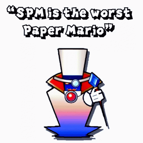 the logo for the company paper mario