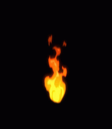a blue flame is on top of a black surface