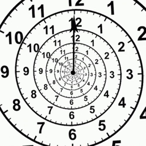 a drawing of an astrograph clock with numbers in it