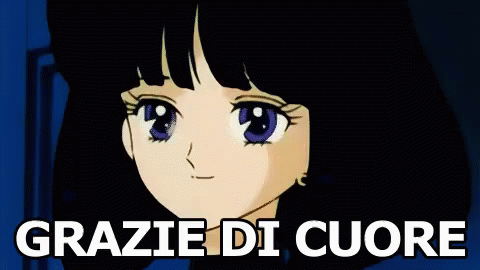 the title for a cartoon with the name grazie di ciore