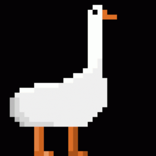 the geese are an illustration of a goose