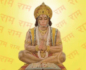 the image of a sitting indian god