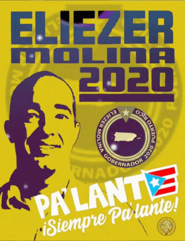 the poster for elezzer molizza, which shows an image of a man