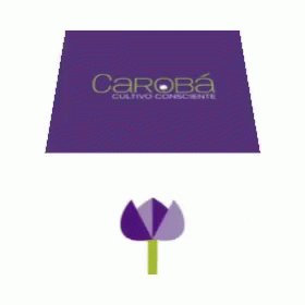the card is made up of flowers and the word, cardea