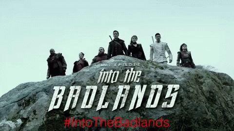 the band the deadlands, with the caption on top of the rock
