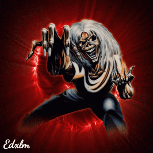 an animated ghost with the name eddom