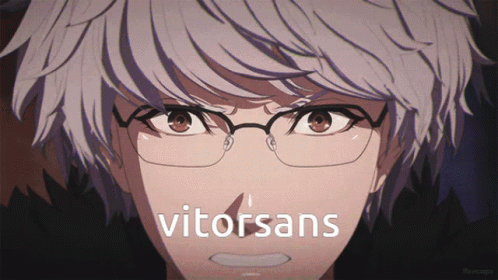 a boy with glasses, that says vitatorsans
