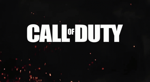 black background with words that read call of duty