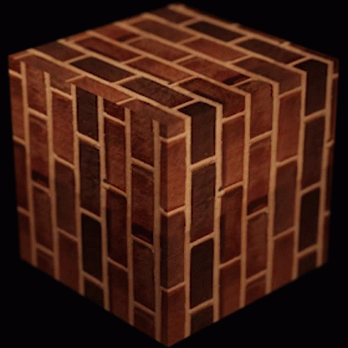 an animated image of a cube that looks like a cube