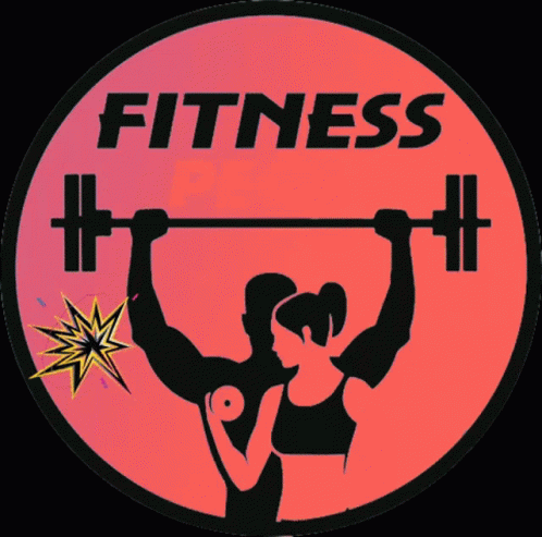 logo for a gym with a woman doing a backlift