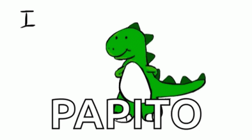 a logo that says i love papito