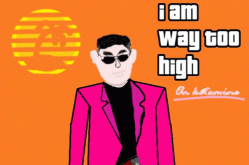 the poster depicts a man in sunglasses, wearing a purple suit and with a mask covering his eyes