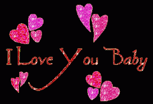 a i love you baby wallpaper with hearts