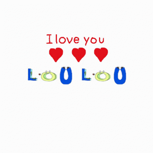 i love you loljou is written on the wall