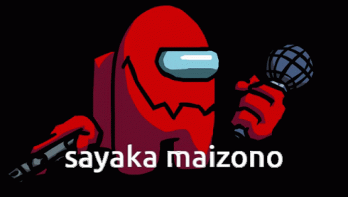 the logo for the video game sayka maazino