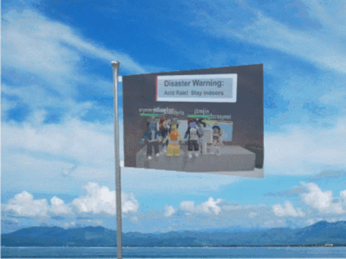 an advertit featuring people walking on the beach