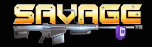 the title for a game called savage with guns and letters
