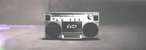 an image of a radio set with its display on the floor