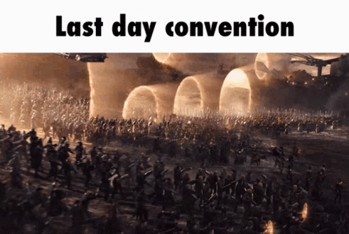 the last day convention is a show