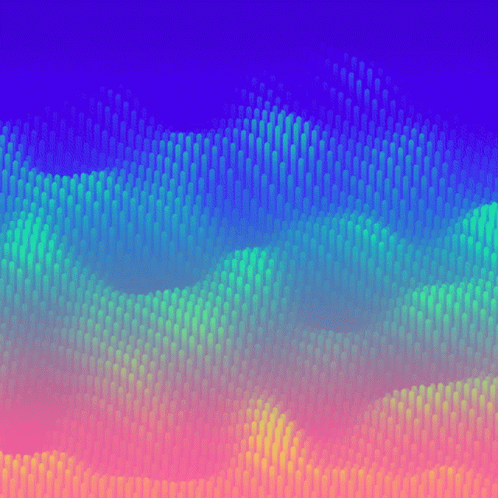 there are many colorful patterns on this image