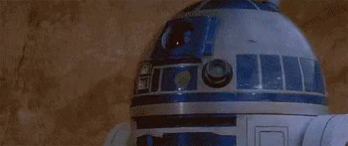 a star wars r2d2 with the name bob on it