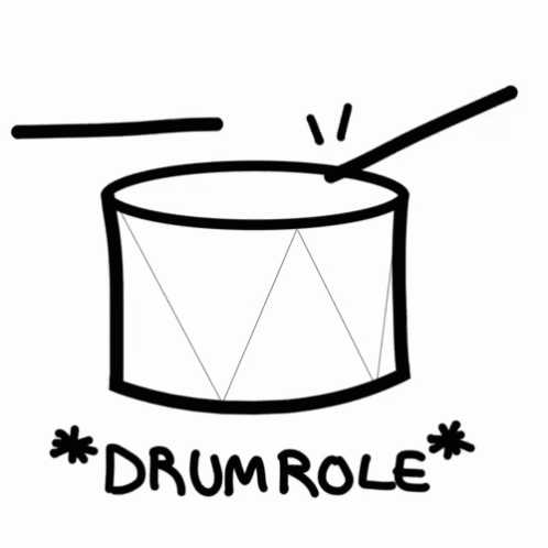 a drawing of a drum with the words drum hole in it