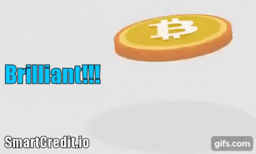 the bitcoin logo is on top of the screen