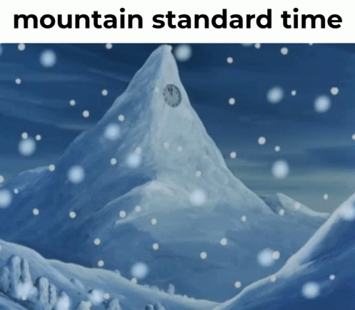 a cartoon picture of a mountain covered in snow