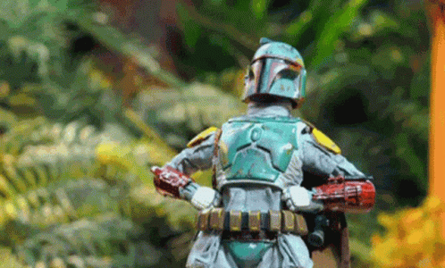toy action figure from star wars has been shown