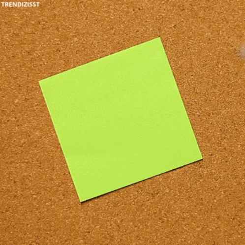 a piece of green felt sits on a blue surface