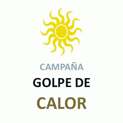 the logo for the campaign campana golf de calor