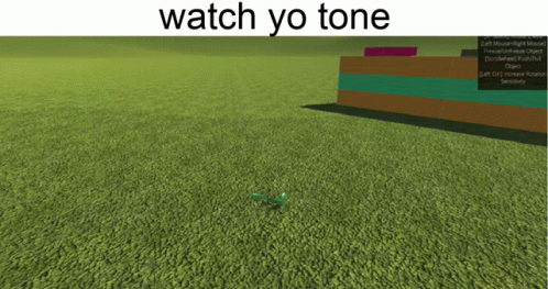 a 3d image with the words'watch yo tone '