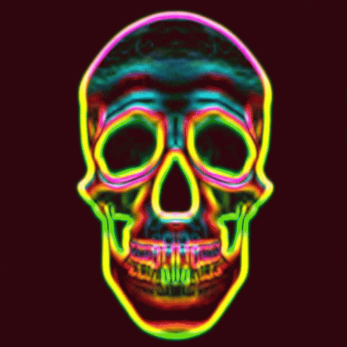 the neon art is in this style of drawing
