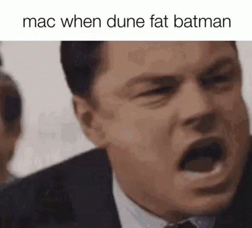 an image of the face of batman as if he is singing