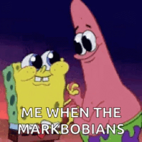 an image of spongebob is shown with the caption