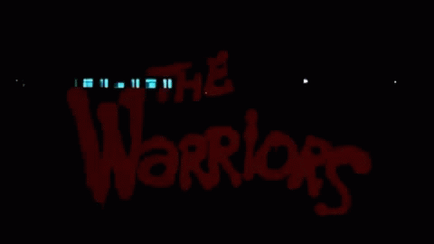 a po of the warriors in a dark place