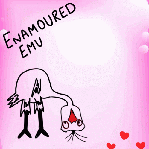 an emo emo cartoon drawing of a man touching a girl