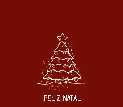 the feliz natal logo with a christmas tree