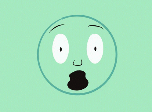 an animated cartoon character with its tongue out