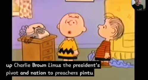 a charlie brown story with quote by rono