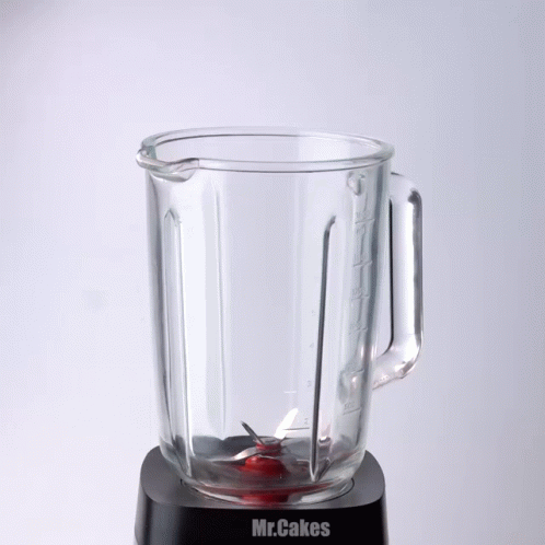 this blender is empty and needs a cleaning