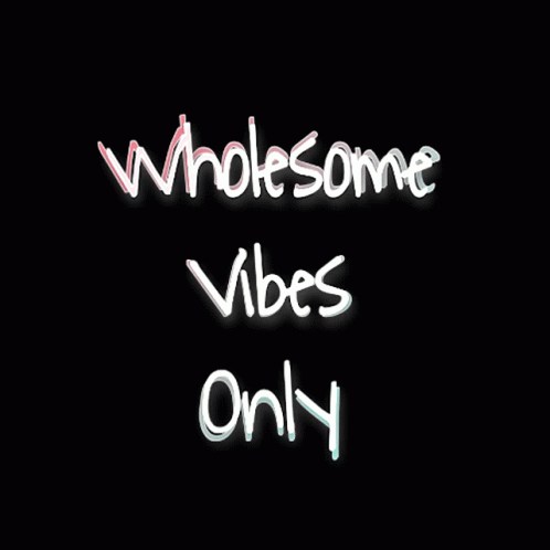white neon lettering that says whose vibes only