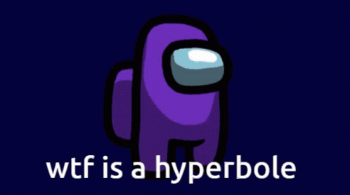 there is a cartoon character with the words wf is a hyperbolde