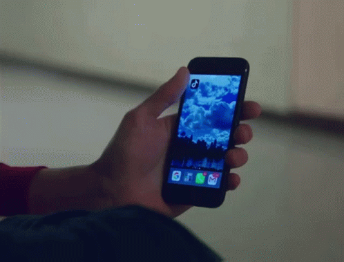 a person holding up a phone that is showing a weather map