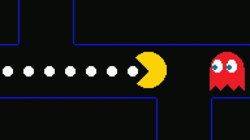 an image of a pacman game screen