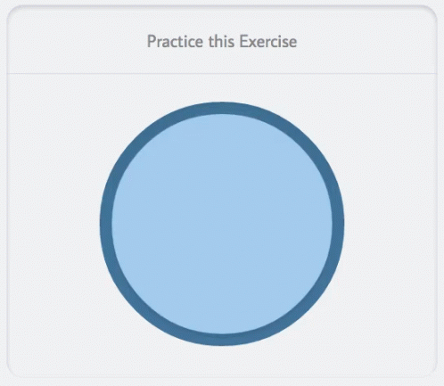 an exercise tracker with a brown circle on the bottom