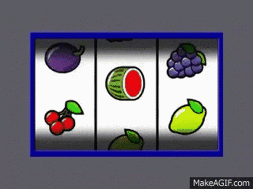 a video slot machine with fruit and vegetables